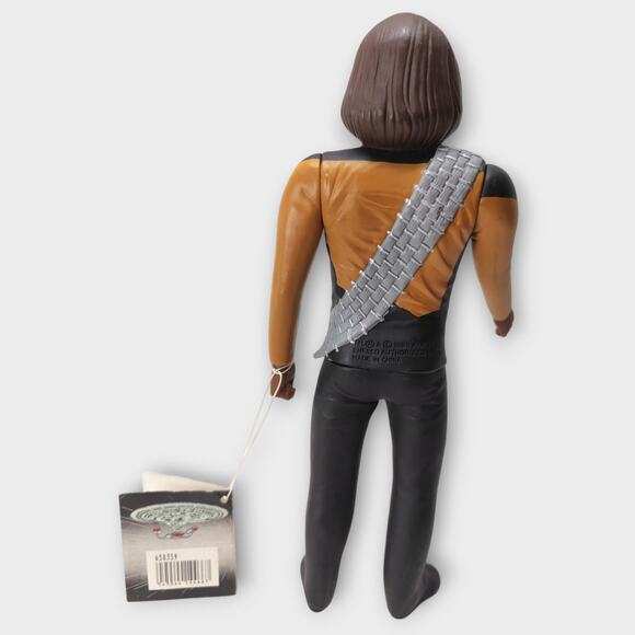 Vintage 1993 Star Trek The Next Generation Lieutenant Worf Figure 10" height - Picture 6 of 9